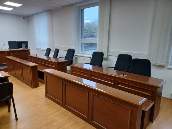 A bíró Ladislav Házik és Rákosi János távollétében hirdette ki az ítéletet. Fotó - Napunk