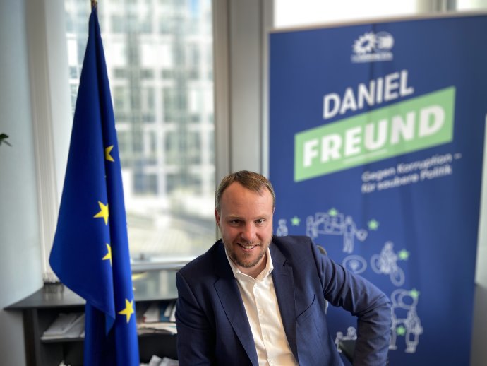 Daniel Freund német EP-képviselő. Fotó N - Pavol Štrba