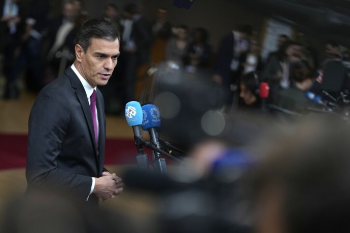 Španielsky premiér Pedro Sánchez. Foto: TASR/AP