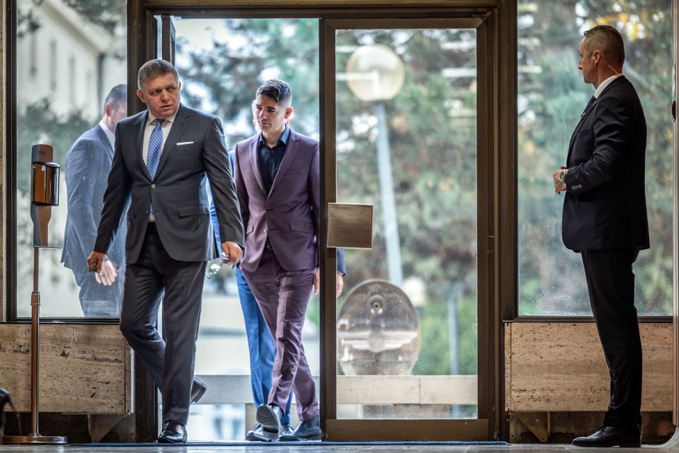 Robert Fico a Erik Kaliňák. Foto N - Tomáš Benedikovič