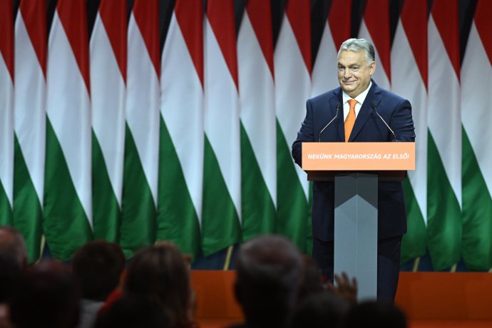 Orbán Viktor Paks II-ben és az akkugyárakban látja a magyar jövőt. Fotó - MTI/Koszticsák Szilárd