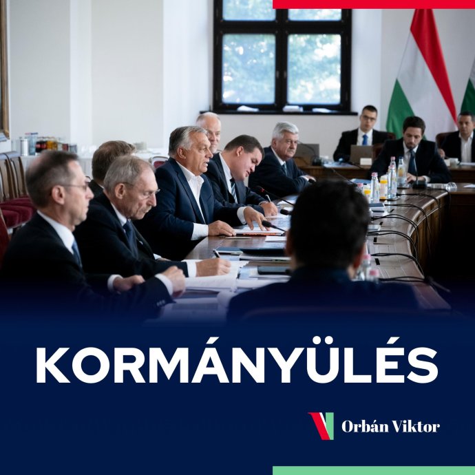 Így tájékoztat a kormányülésről Orbán Viktor a Facebook-oldalán. Fotó - FB/Orbán Viktor