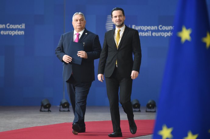 Orbán Viktor az EÚ-csúcson. Fotó - Európai Tanács