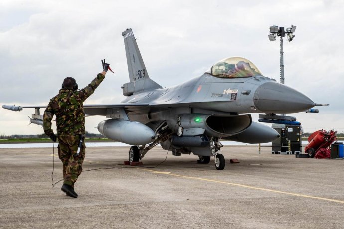F-16 holandského letectva. Foto - holandská armáda