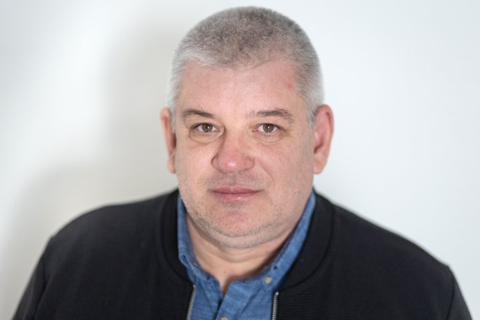 Riaditel ukrajinskej teplárne slovenskej firmy Národná energetická Valerij Nizovij. Foto N - Tomáš Benedikovič