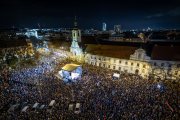 V Bratislave bol zatiaľ najväčší protest, prišlo 30-tisíc ľudí. Demonštrovalo sa vo vyše 30 mestách