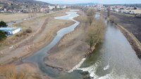 Povodňový park nad Židlochovicami pri Brne je prírode blízkym vodohospodárskym opatrením v krajine, ktoré pomáha
mestu. Foto - Atelier Fontes