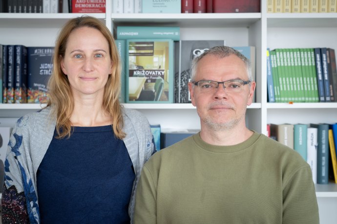 Psychológovia Jana Ashford a Martin Miler. Foto N - Vladimír Šimíček