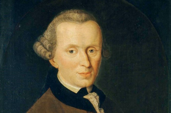 Filozof Immanuel Kant (1724 – 1804) na portréte Johanna Gottlieba Beckera