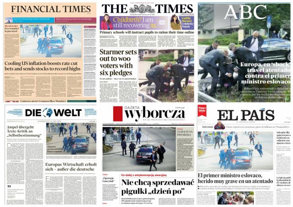 Útok na Fica by mohol destabilizovať Slovensko, Európa je v&nbsp;šoku. Čo píšu svetové médiá