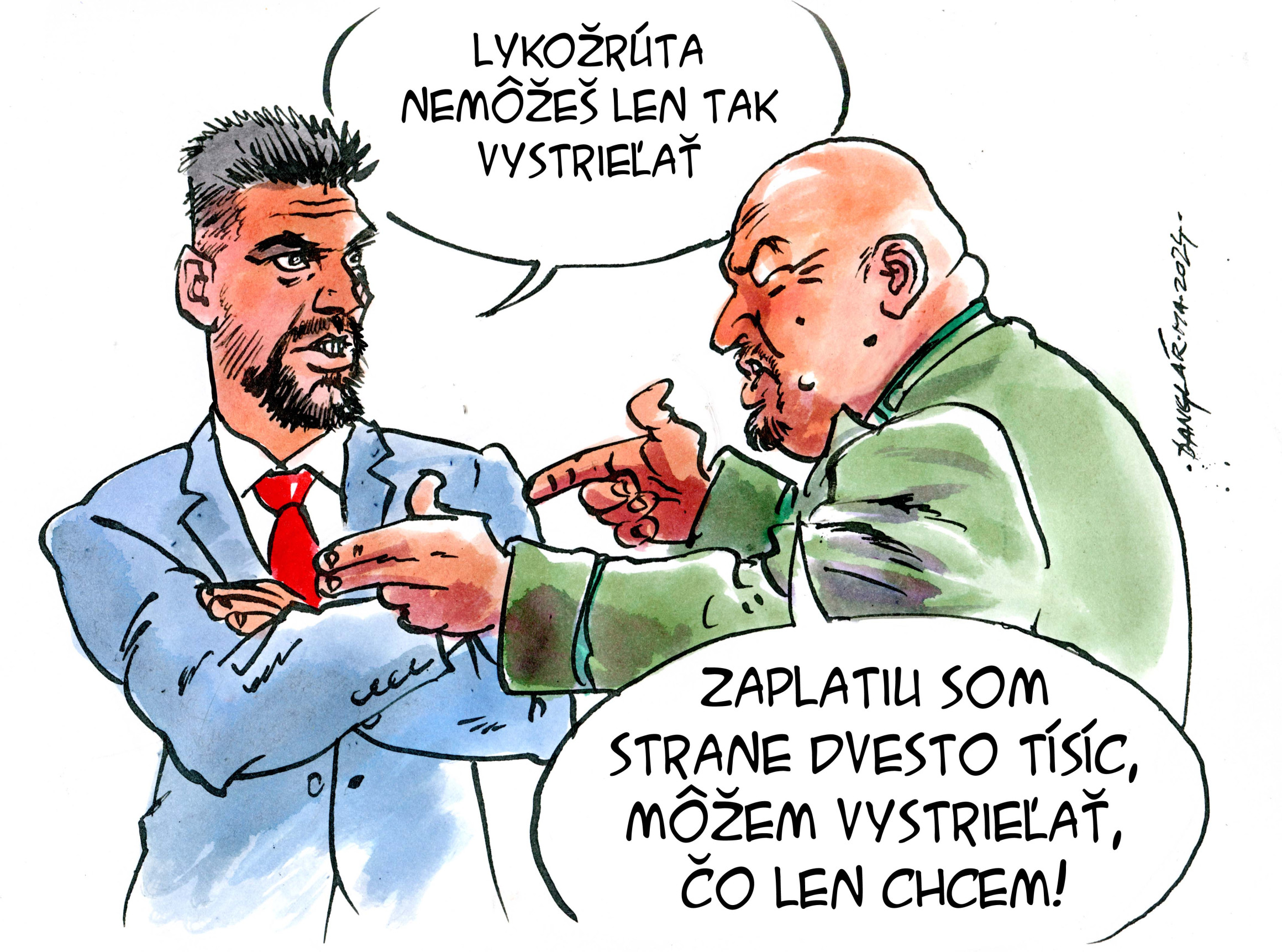 Danglár: Kto platí, ten strieľa (14.5.2024)