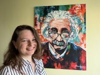 Jadrová fyzička Lucia Anna Tarasovičová. Foto - archív L. A. T.