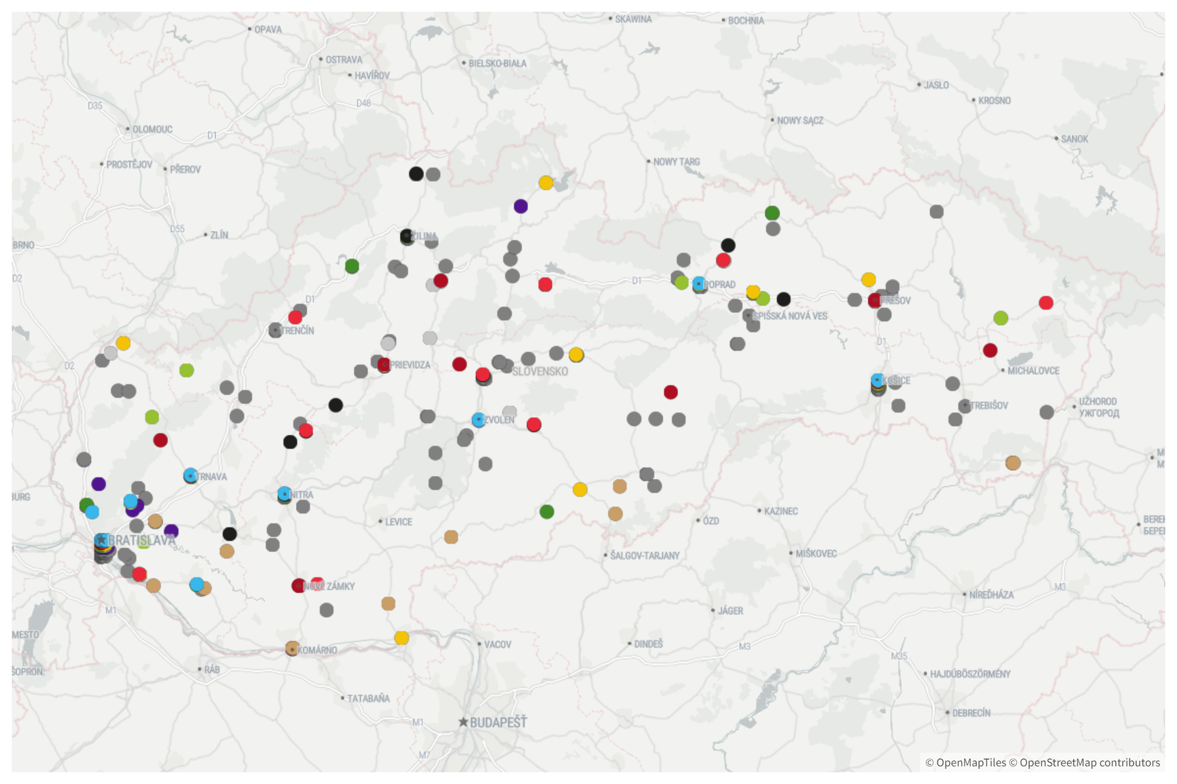 Pozrite sa, kto z vašich susedov kandiduje v eurovoľbách (mapa)