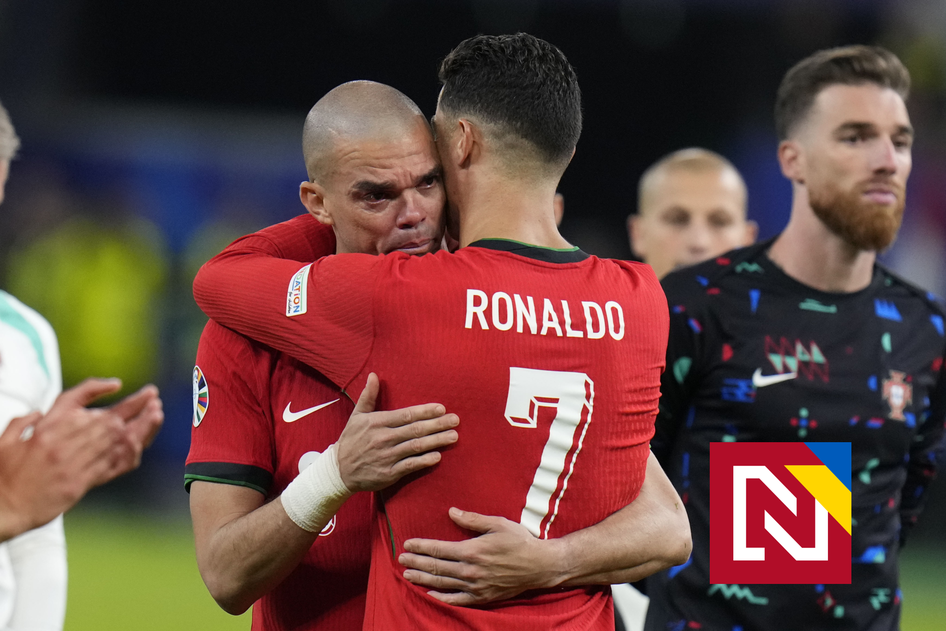 Quand l’homme du match a été annoncé, Cristiano Ronaldo a secoué la tête. Deux images qui résument le match entre la France et le Portugal — Denník N