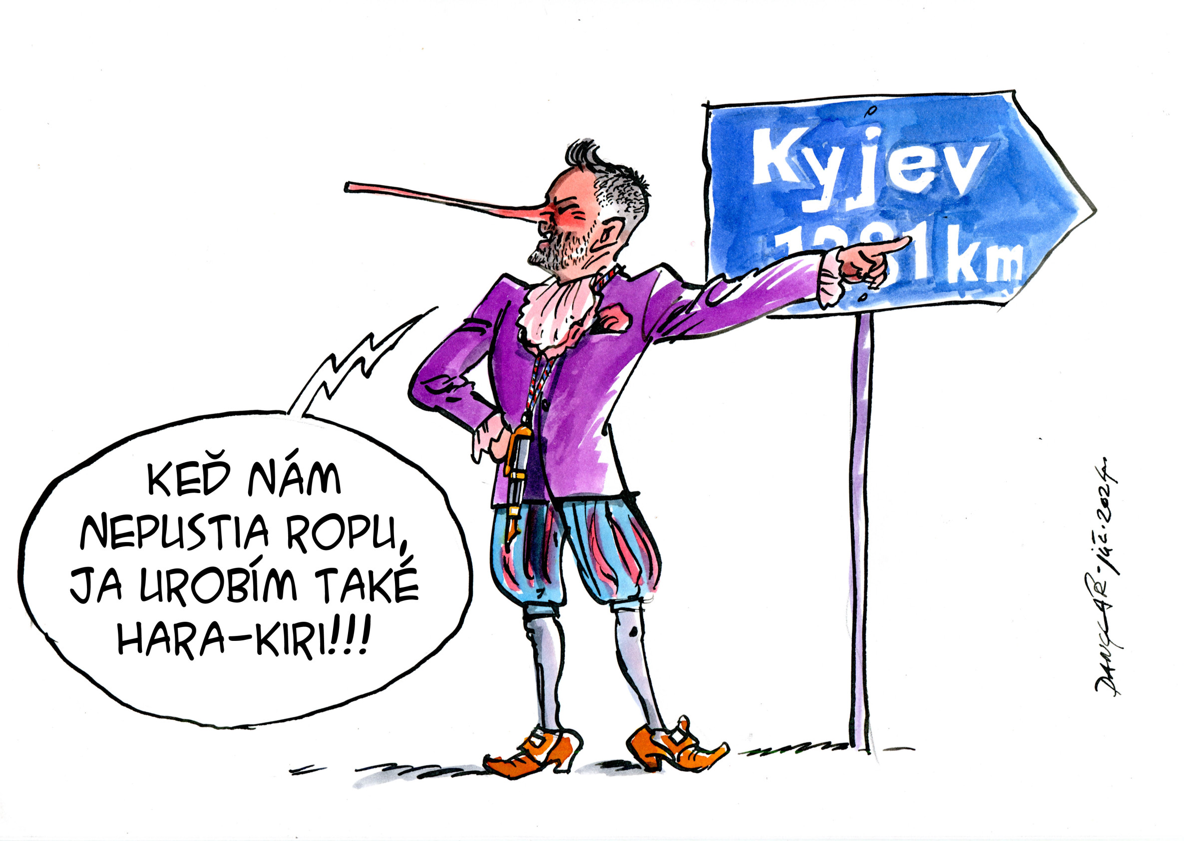 Danglár: Na Kyjiv! (25.7.2024)