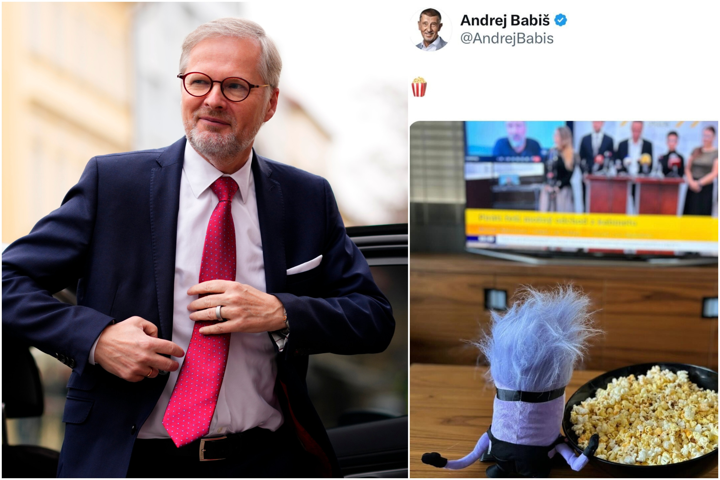 Politické zemetrasenie v&nbsp;Česku: Fiala vyhodil Bartoša z&nbsp;vlády, Babiš sa na nich zabáva