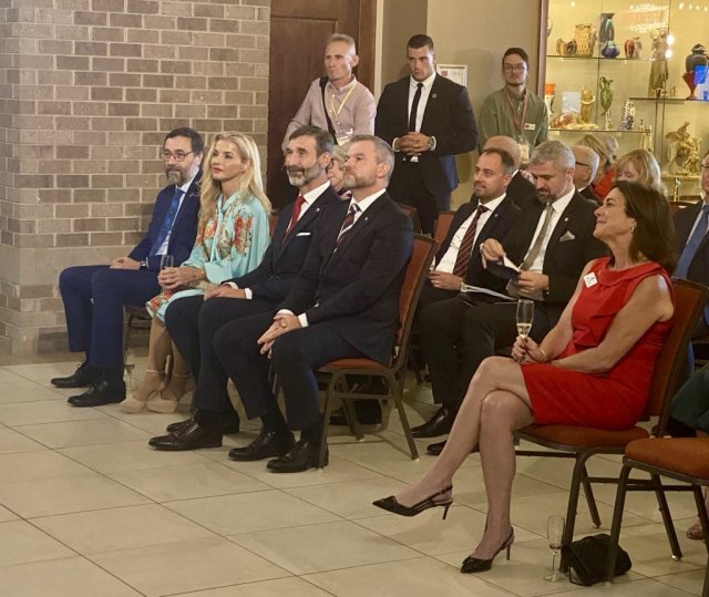 Jedna z mála fotografií Martiny Šimkovičovej z jej návštevy USA. Foto - archív N