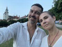 S manželkou Zuzanou. Foto - archív M. B.