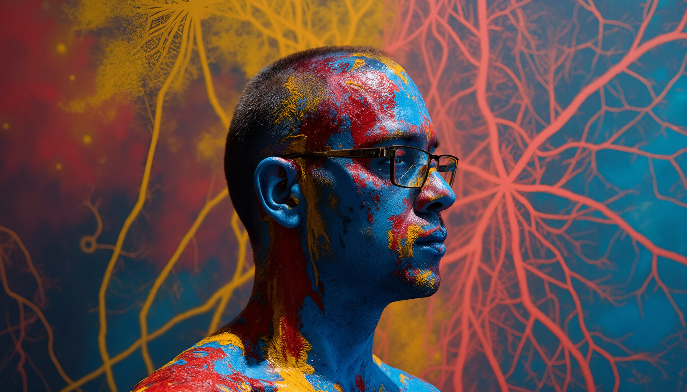 Tvorba umenia ľuďmi sa možno až tak nelíši od fungovania AI, hovorí ocenený slovenský umelec