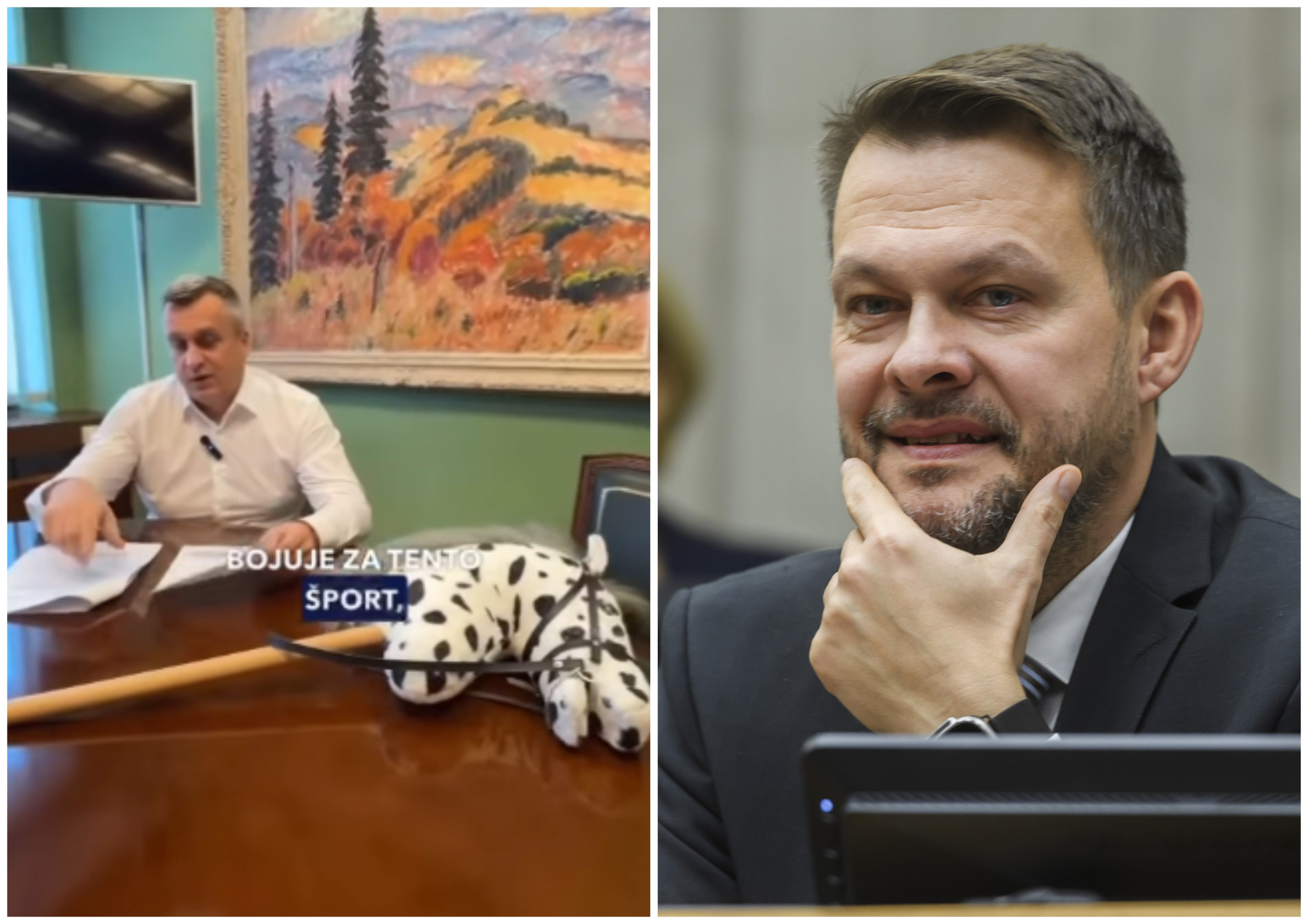 „Je to choré.“ Danko hrozil poslancovi Hlasu Migaľovi generálnym prokurátorom a&nbsp;uťahoval si z&nbsp;hobby horsingu