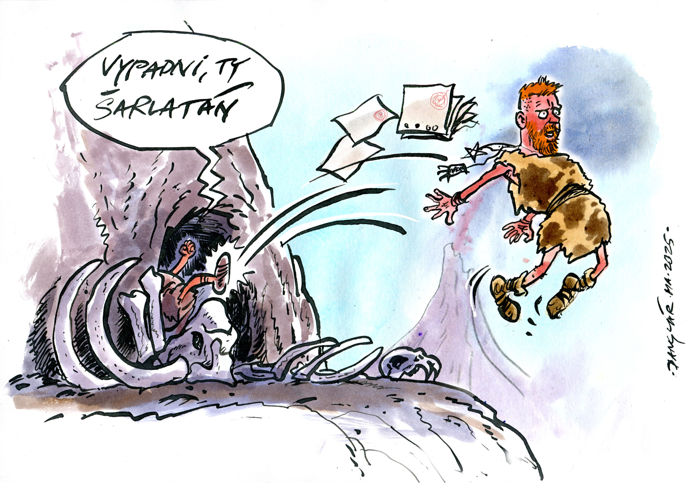Danglár: Von z jaskyne! (21.3.2025)