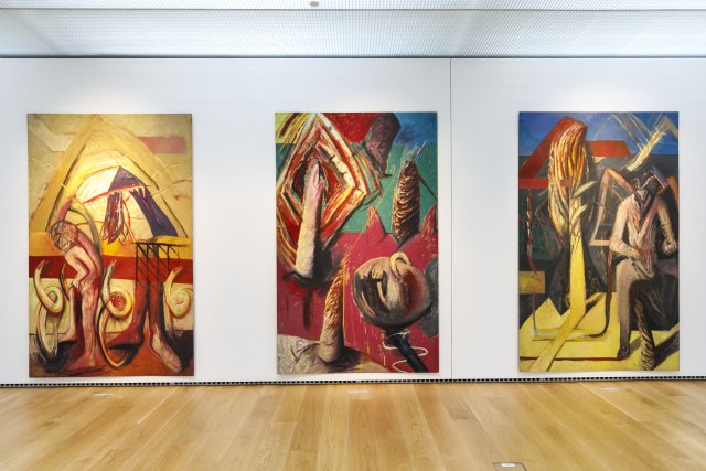 Z výstavy Bolo aj nebolo v SNG. Foto - TASR