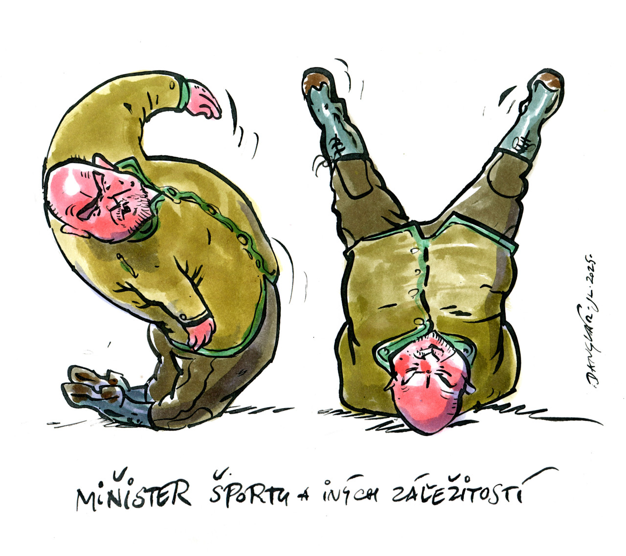 Danglár. Minister športu (2.7.2025)