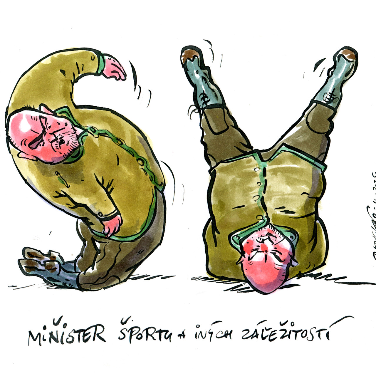 Danglár. Minister športu (2.7.2025)