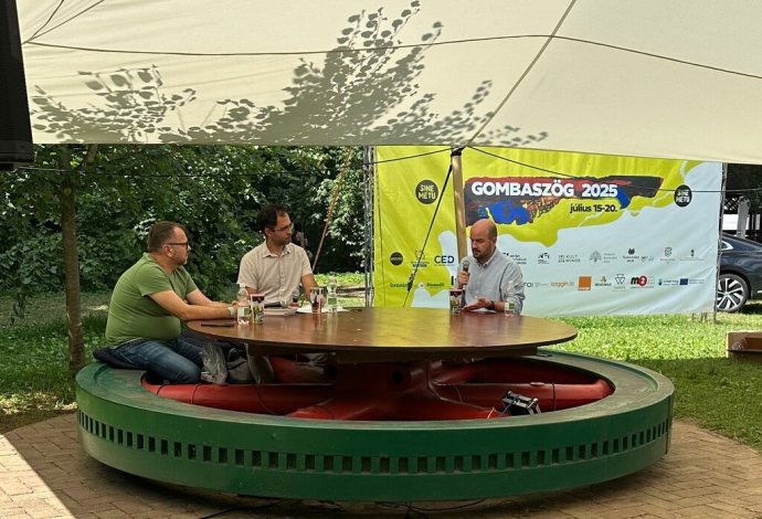 Őry Péter és Martin Dubéci Gombaszögön. Fotó - Martin Dubéci FB-oldala