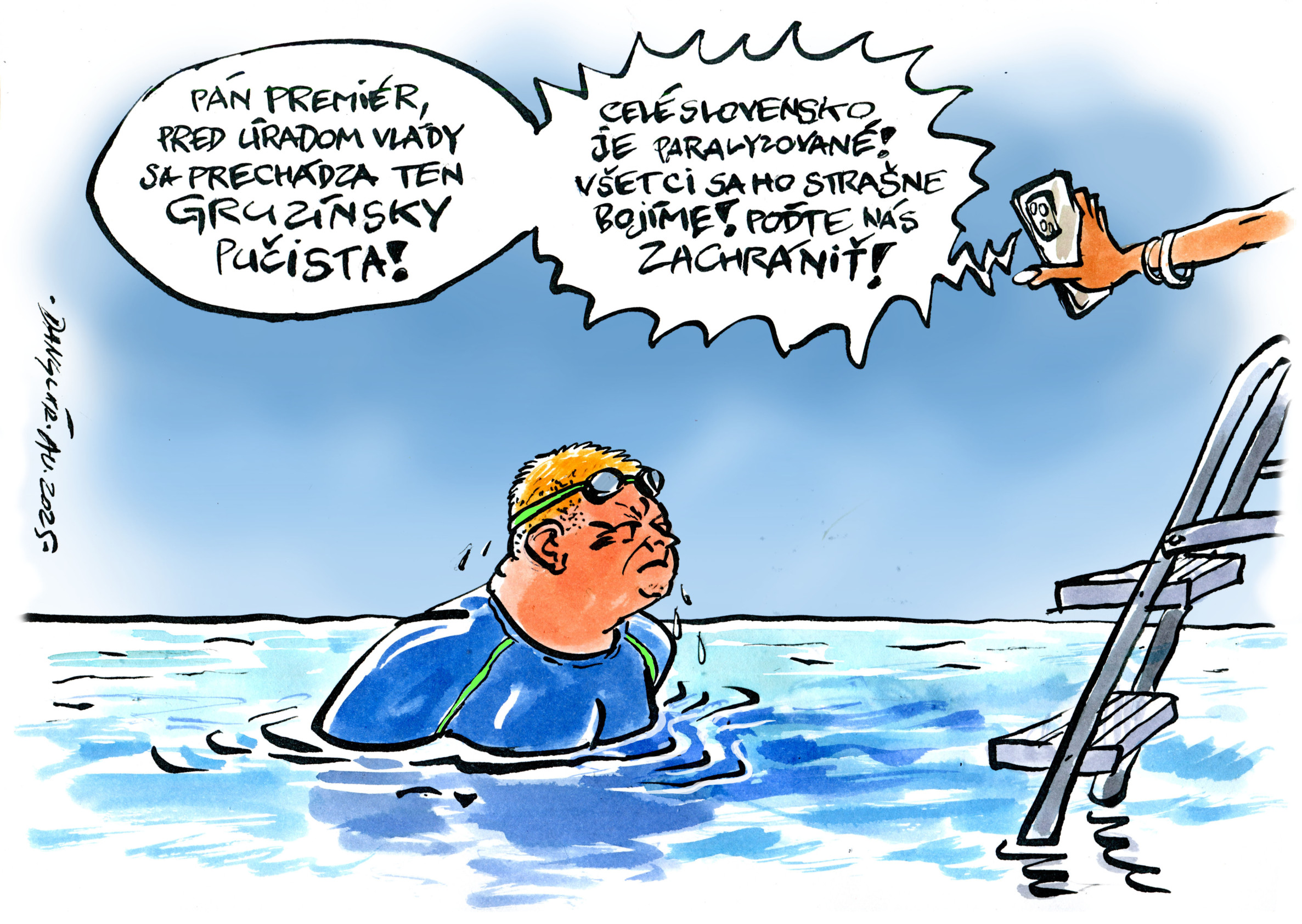 Danglár: Pučista je tu! (7.8.2025)