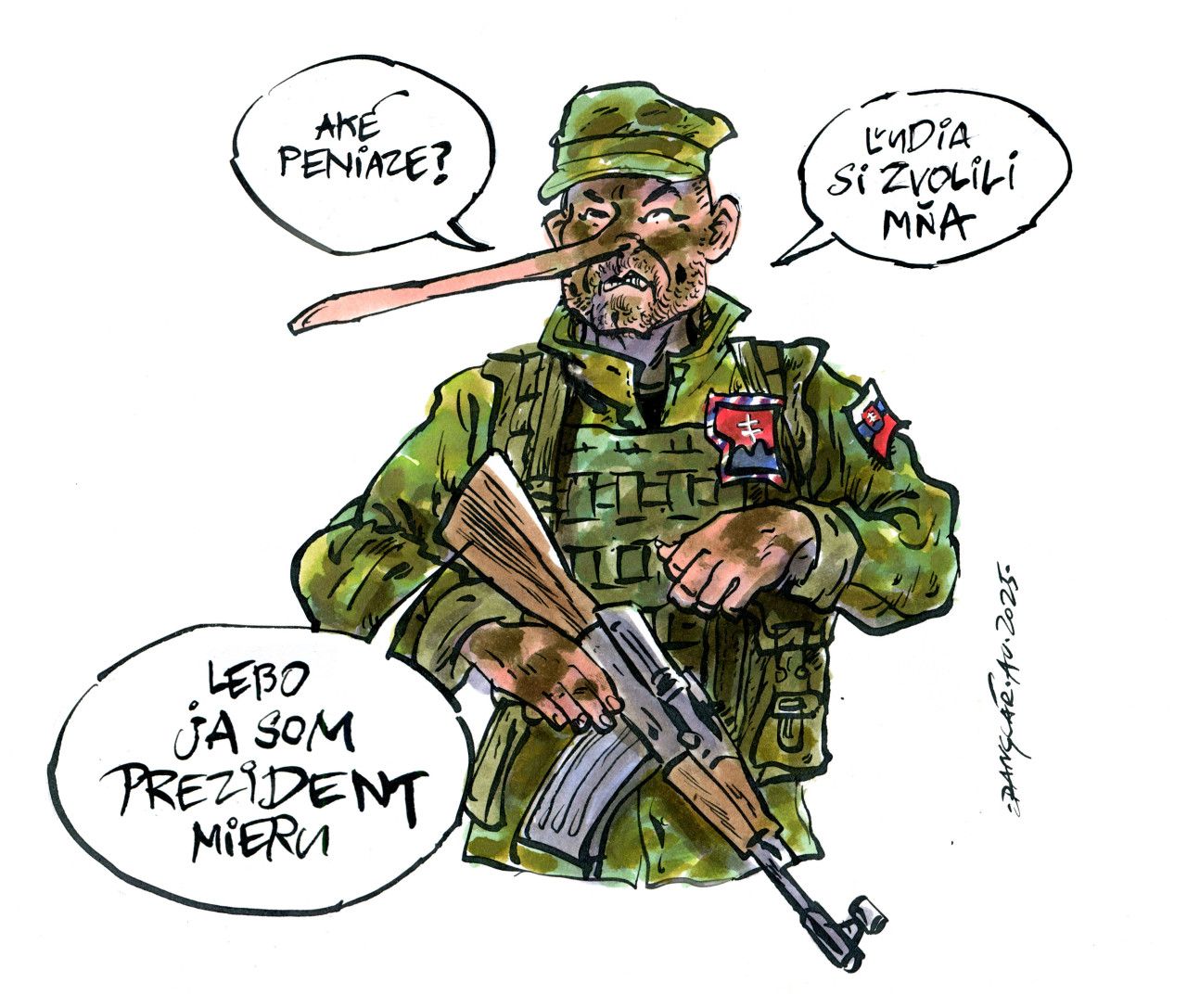 Danglár: Prezident mieru (11.8.2025)