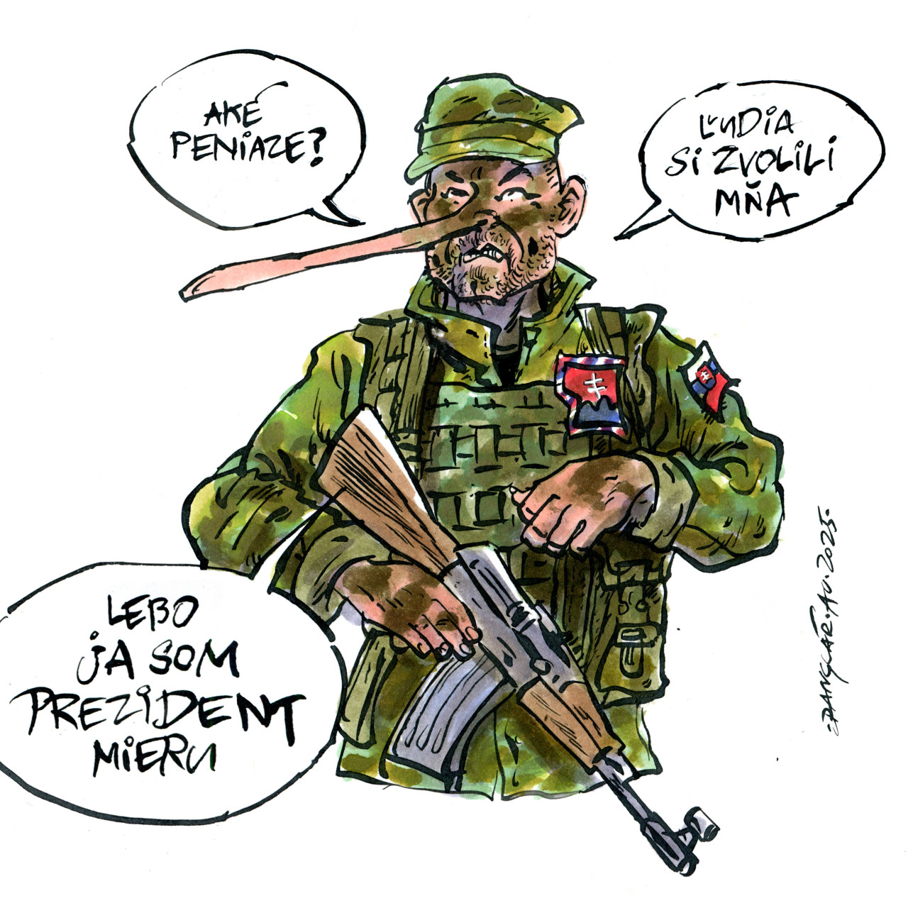 Danglár: Prezident mieru (11.8.2025)