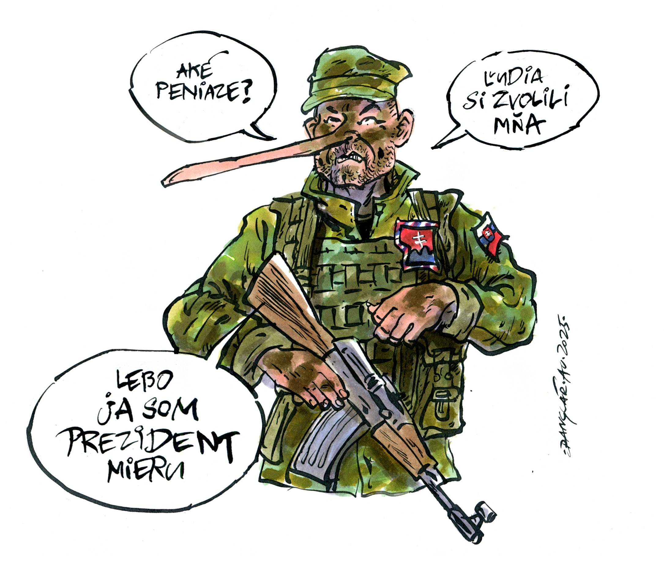 Danglár: Prezident mieru (11.8.2025)