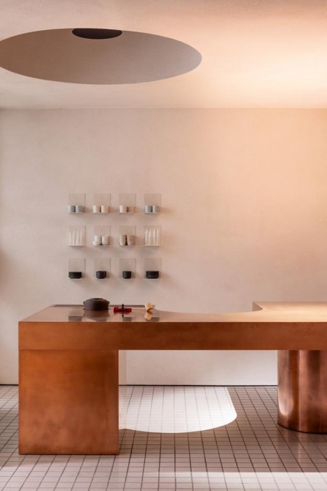 Konomi Tea House v Bratislave od ateliéru Mapa. Foto – Matej Hakár