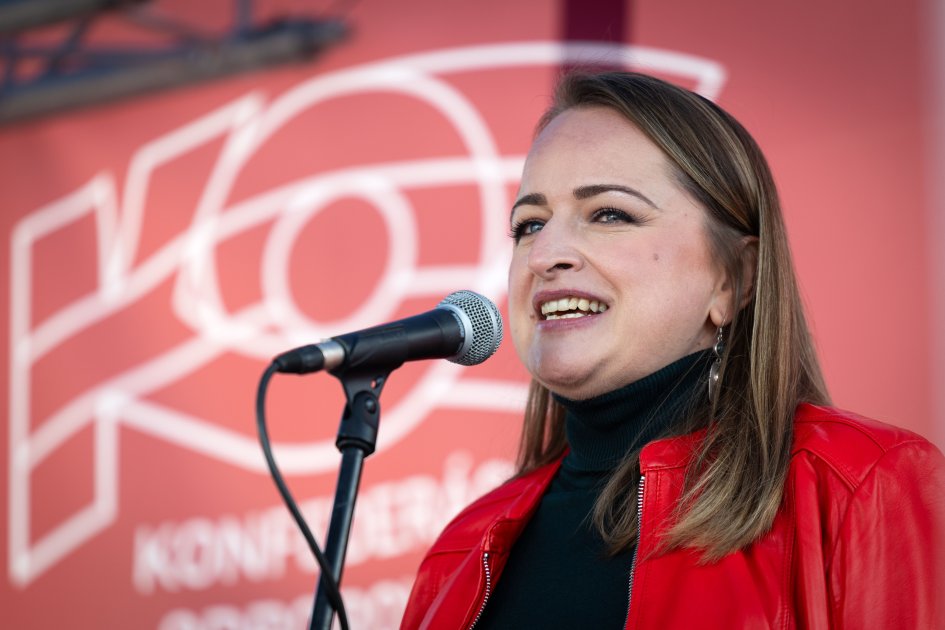 Monika Uhlerová Re-elected as President of the Confederation of Trade Unions