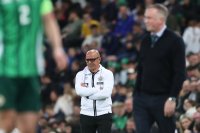 Tréner Slovenska Francesco Calzona. Foto - AP/Peter Morrison