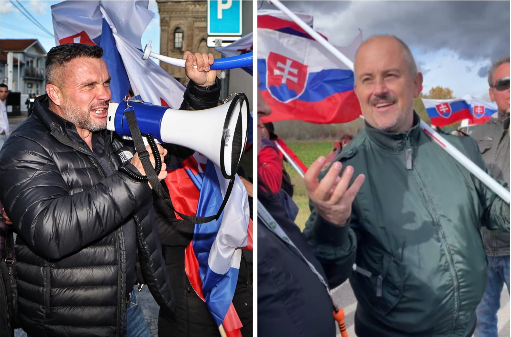 Pri Ficovej baterkárni zasahovali ťažkoodenci, na protestoch sa priživil aj Kotleba