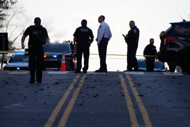Streľba neďaleko Bieleho domu. Foto - TASR/AP