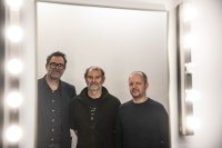 Erik Tabery, Matúš Kostolný a Martin M. Šimečka. Foto – Respekt/Milan Jaroš