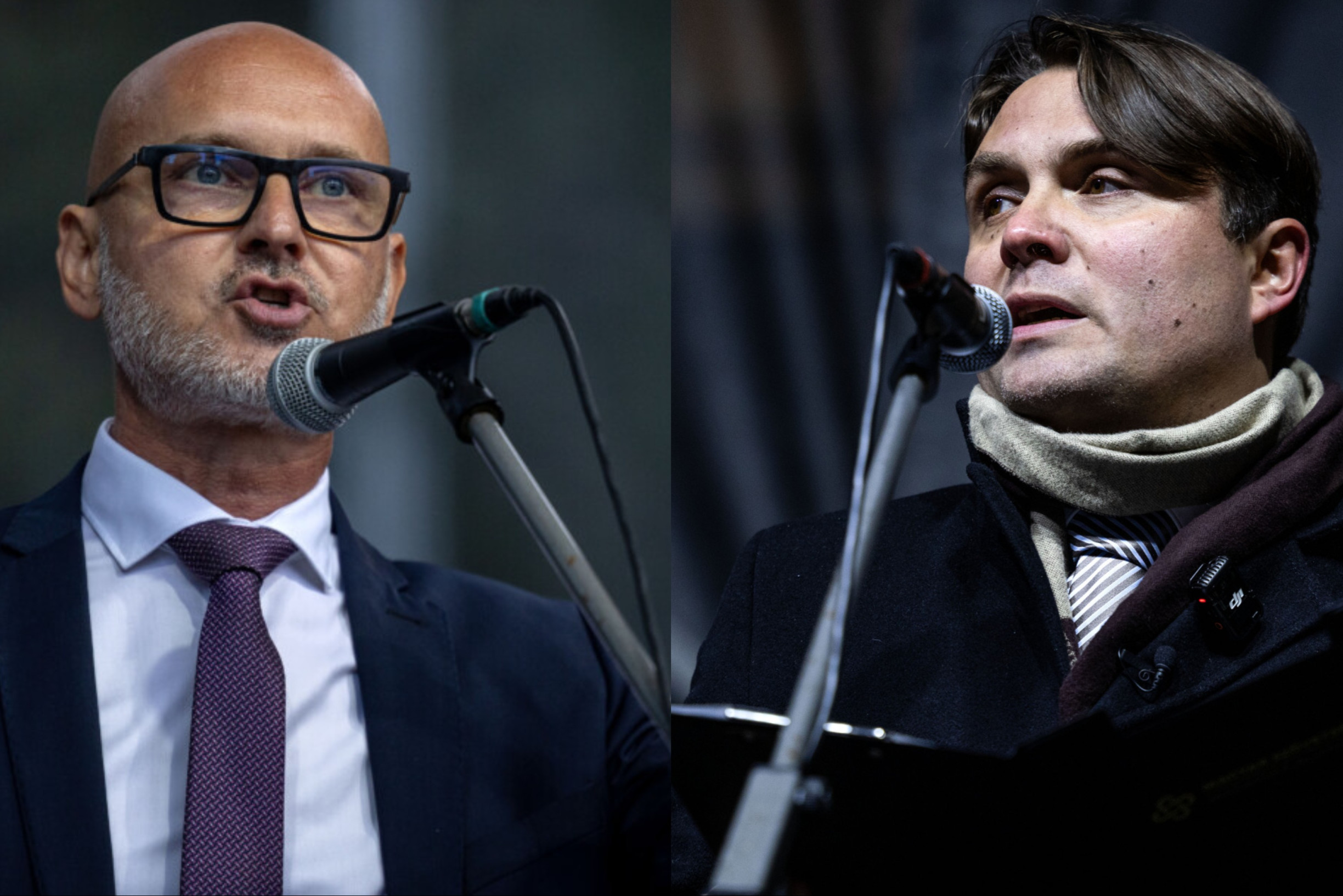 Gröhling nechcel stáť na tribúne s lídrom Maďarskej aliancie Gubíkom