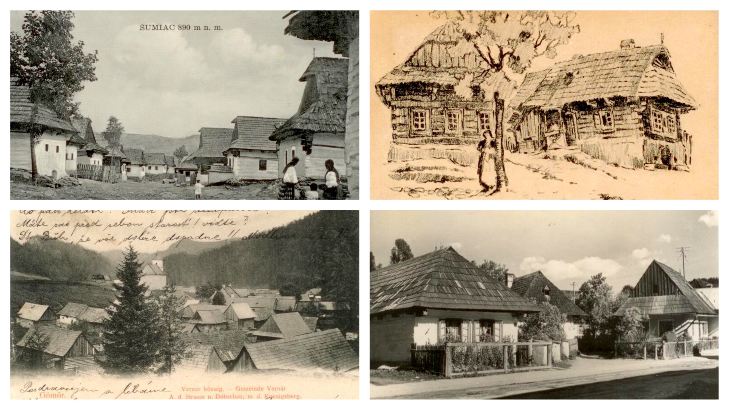 Drevenice patrili do odchádzajúceho sveta už na začiatku 20. storočia, ich postrachom bol oheň