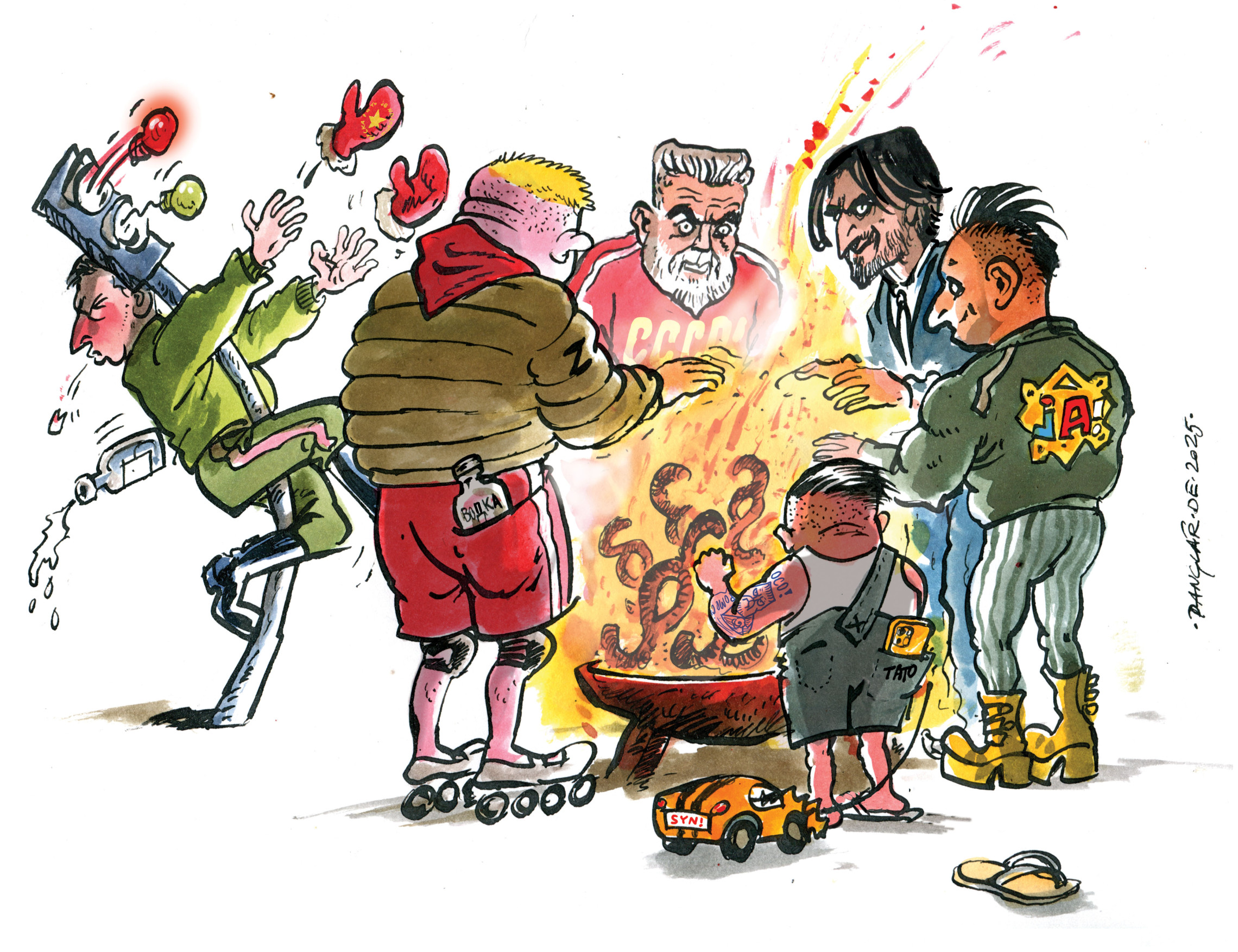 Danglár: Silvestrovská vatra (31.12.2025)