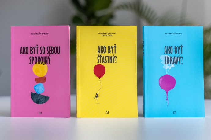Set 3 kníh. Ako byť zdravý, šťastný a spokojný sám so sebou?