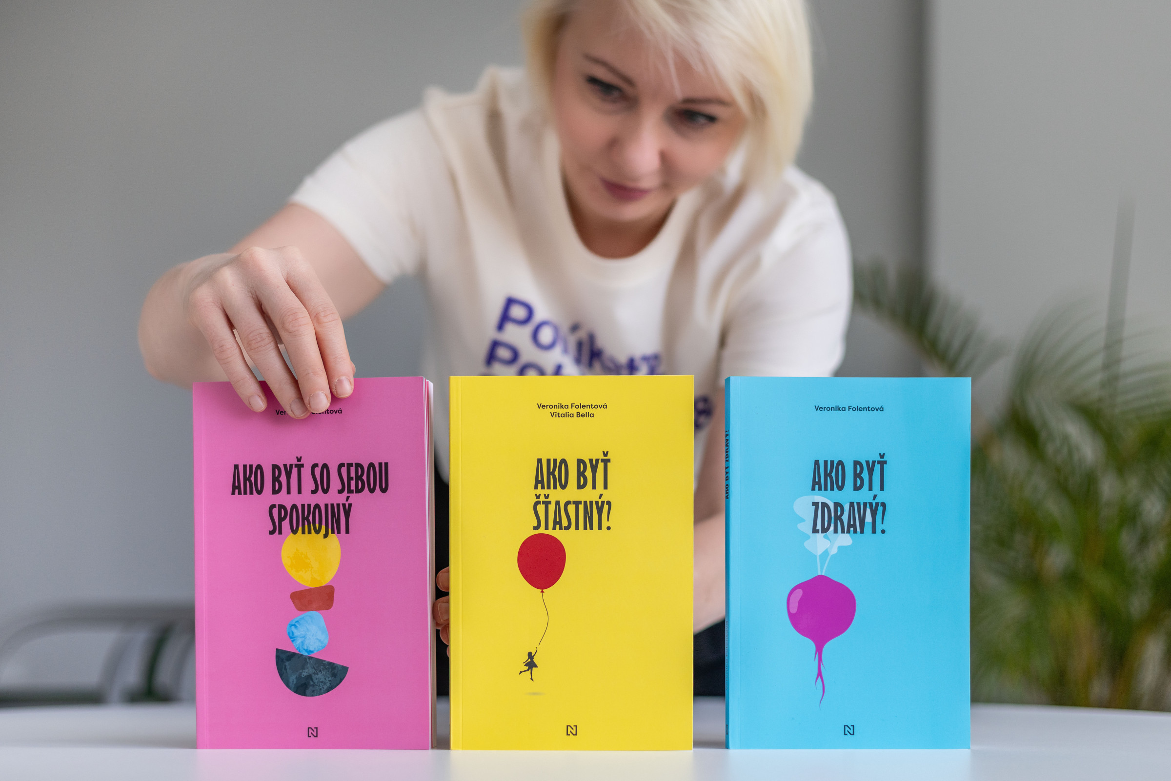 Set 3 kníh. Ako byť zdravý, šťastný a spokojný sám so sebou?