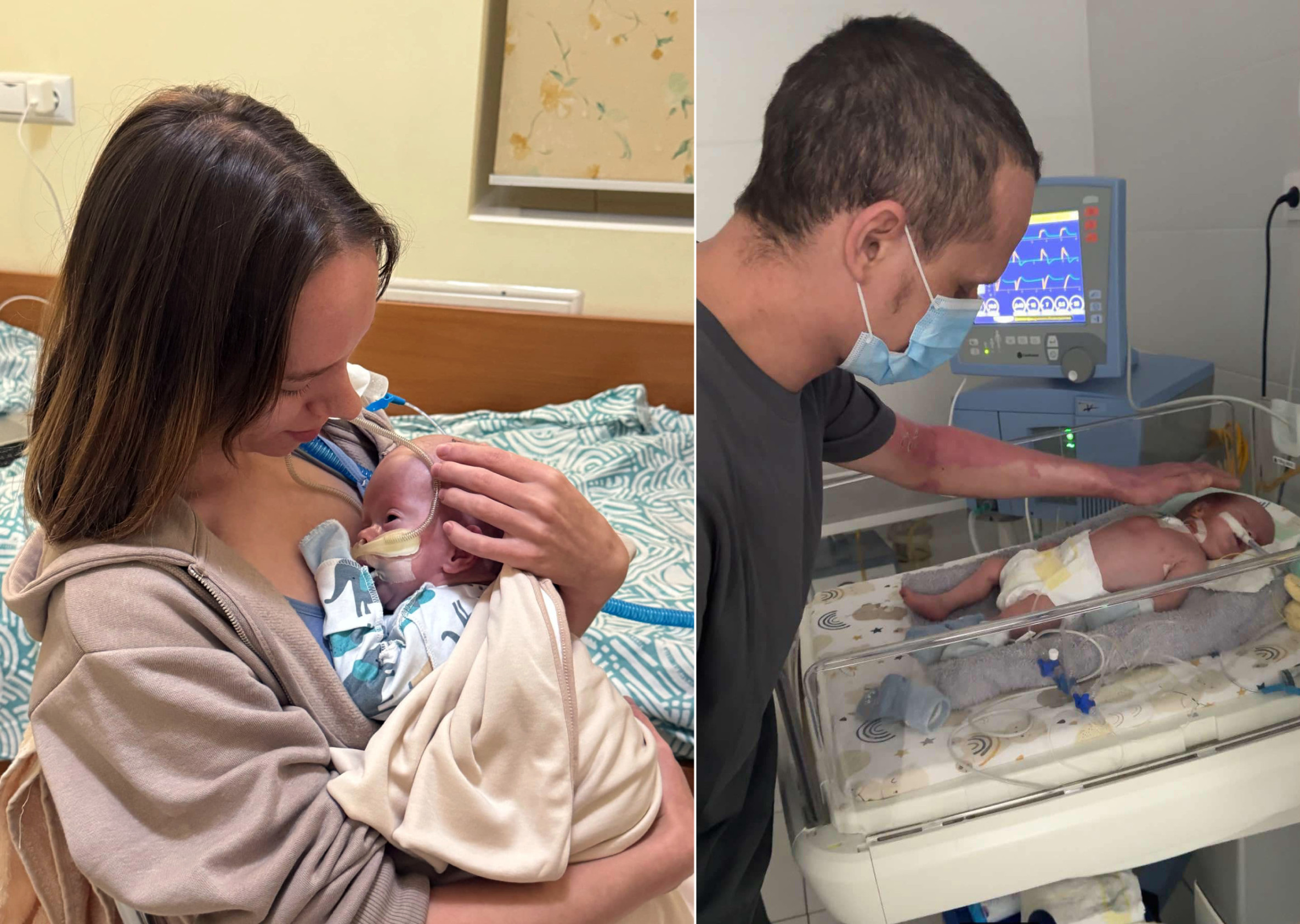 Osudy partnerov skrížil ruský dron. Syn sa narodil umierajúcej mame, jej posledné slová otec nepočul