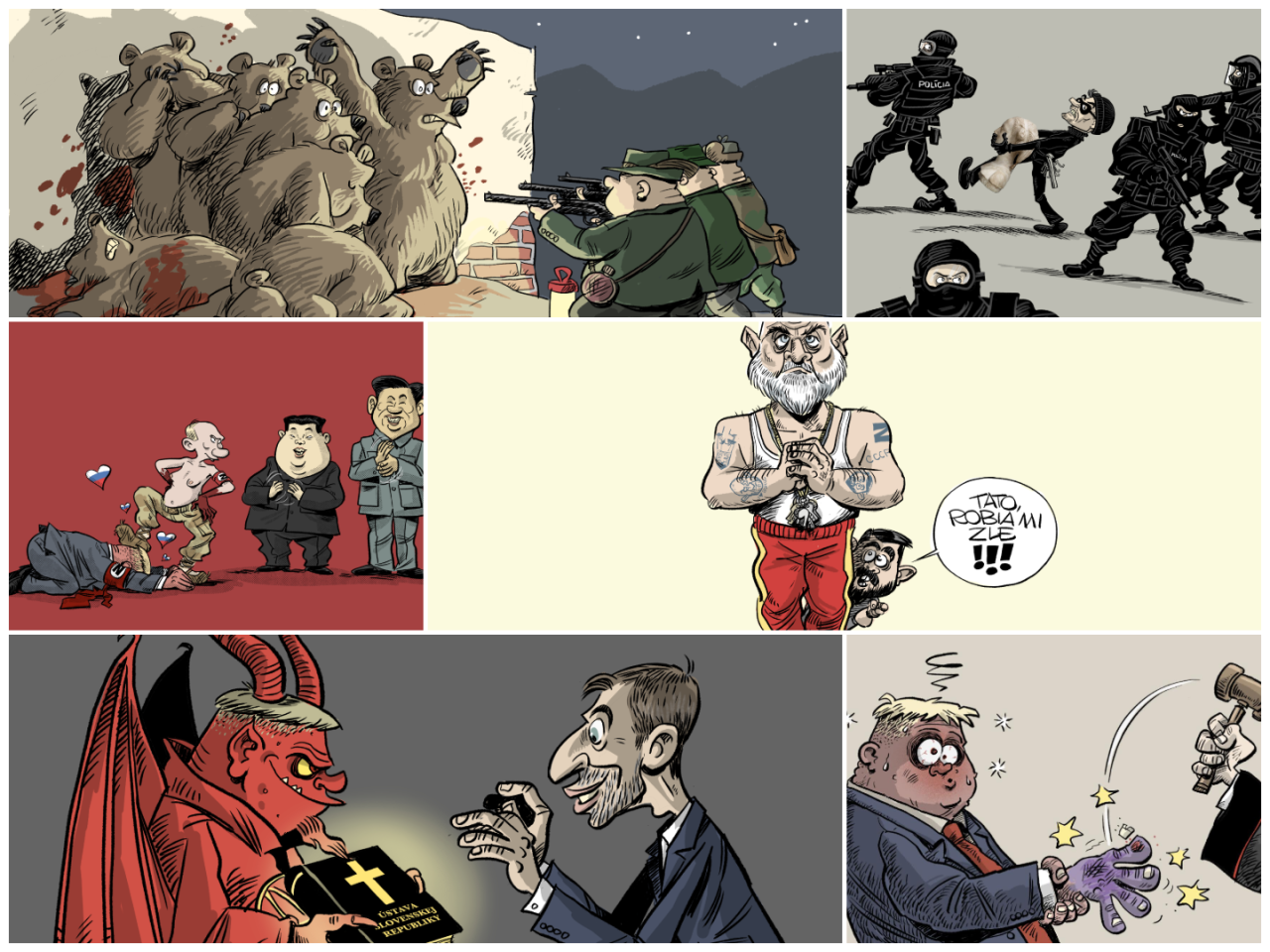 Najlepšie Shootyho karikatúry roka 2025 (24.12.2025)