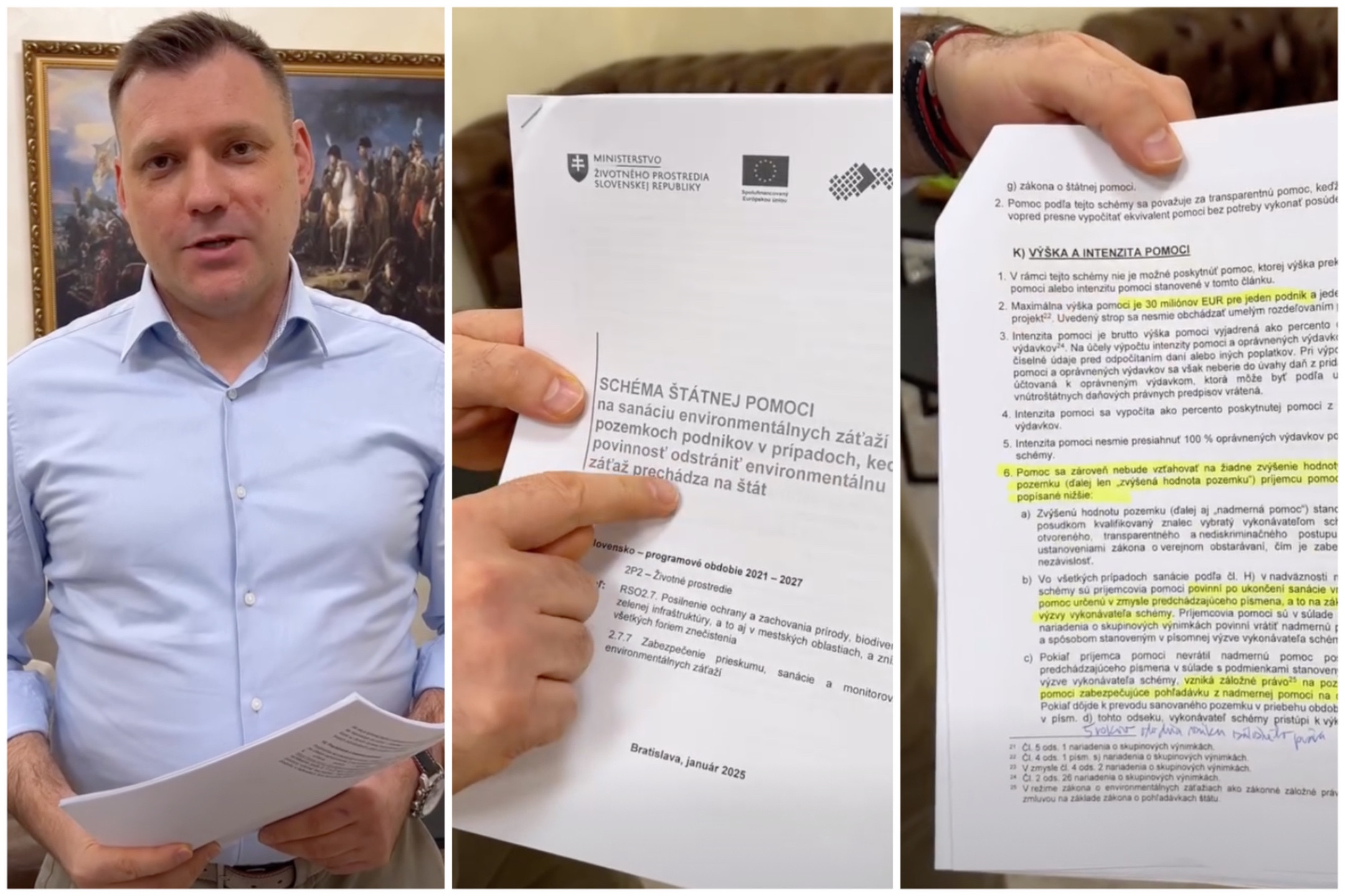 Taraba máva dokumentom o lacnej sanácii Istrochemu. V podkladoch pre vládu však chýba