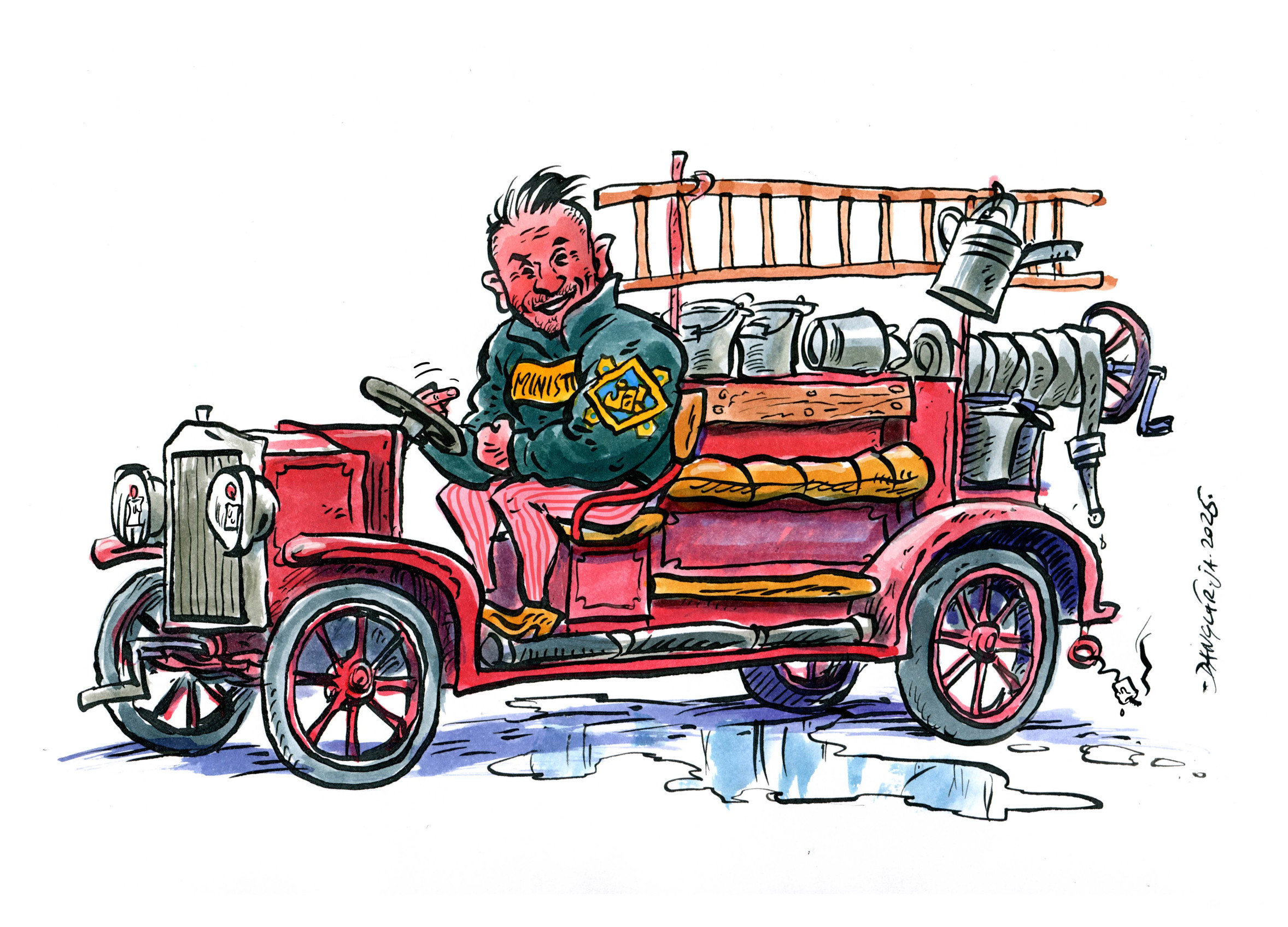 Danglár: Aj tak budem požiarnikom!