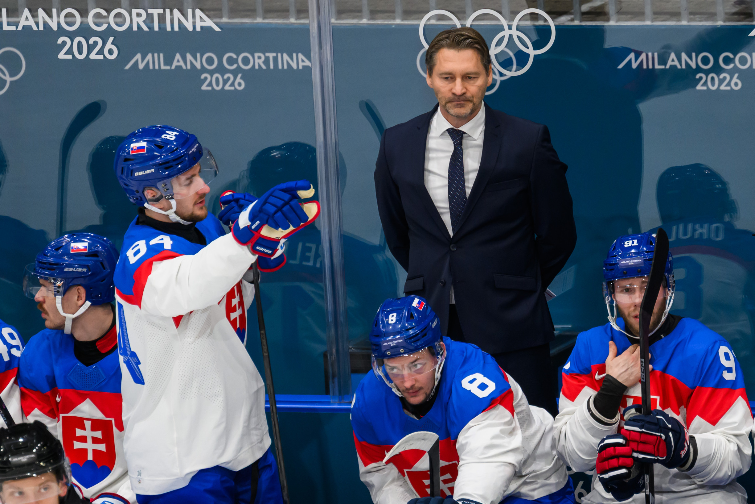 Tréner Országh: Taliani hrali ako Fíni. Slafkovský ukazuje, že už nie je prívesok Suzukiho s Caufieldom