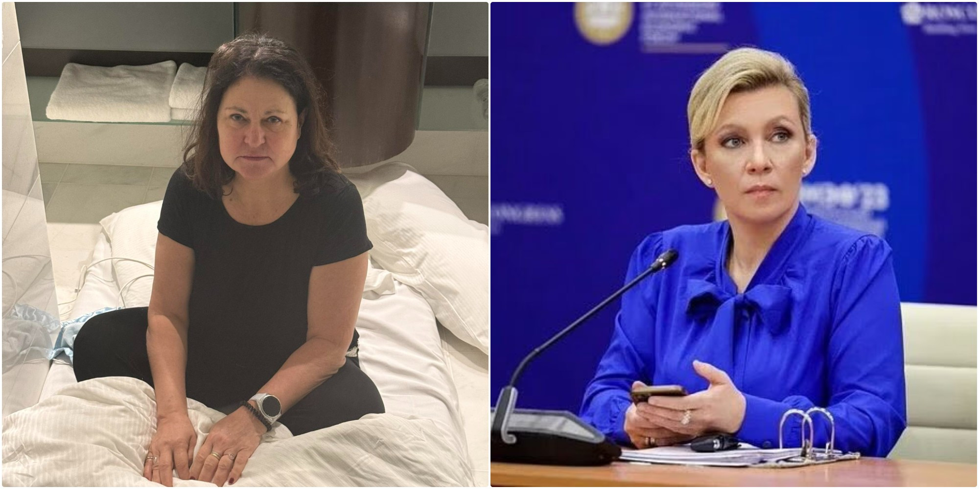 Lavrovova hovorkyňa útočila na veľvyslankyňu EÚ v Kyjive. Zosmiešňovanie utrpenia nie je diplomacia, hovorí Mathernová